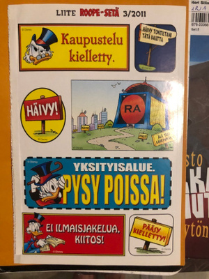 Roope-setä 3-2011: Tarra-liite.