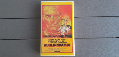 VHS: Kuolinnaamio (Vincent Price, Edgar Allan Poe 1964)