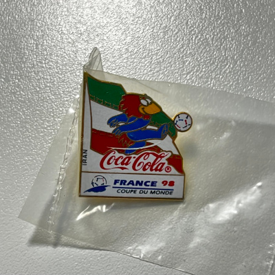Coca-Cola Jalkapallo MM-98 maapinssi - Iran