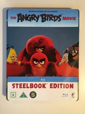 The Angry Birds Movie - Steelbook (Blu-ray) Puhuttu Suomeksi
