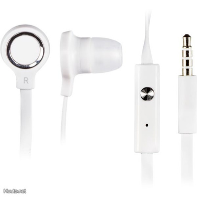 STREETZ HL125 iPhone in-ear headset, 3.5mm, valkoinen *UUSI*