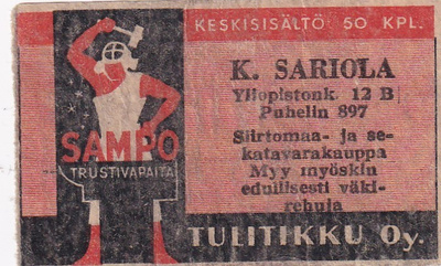K. Sariola, Yliopistonk, 12    sk2/8
