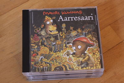 Mauri Kunnas Aarresaari Äänikrija CD