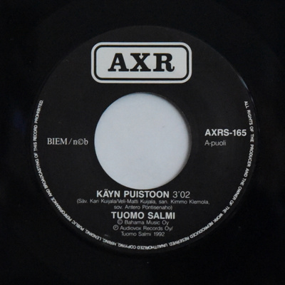 Single: Salmi, Tuomo - Käyn puistoon / Laulu Kemille