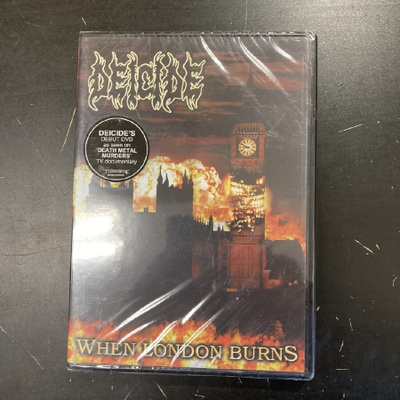 Deicide - When London Burns DVD (UUSI)