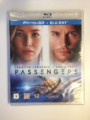 Passengers (Blu-ray 3D + Blu-ray) Jennifer Lawrence (UUSI!)