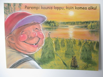 HÖRÖLÄ - Parempi kaunis loppu , kuin komea alku T-0203