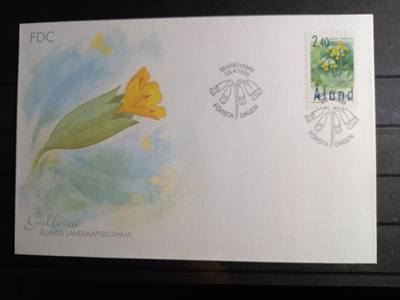 ÅLAND EPK FDC 4/1999: Kukka, kevätesikko