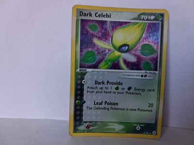 Pokemonkortti Dark Celebi