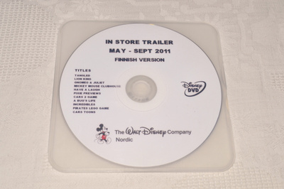 Walt Disney - IN STORE TRAILER MAY-SEPT 2011 - dvd