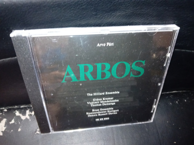 CD : Arvo Pärt : ARBOS ( SIS POSTIKULU  )