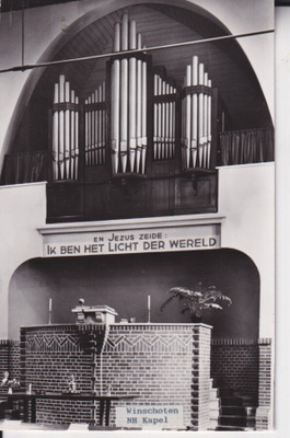 Urut, Winschoten, (oude Orgel ) Holland, e93