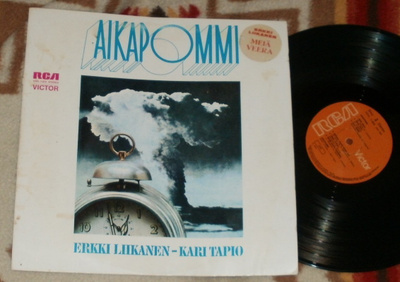 ERKKI LIIKANEN & KARI TAPIO ~ Aikapommi  ~ LP