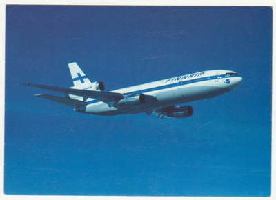 Lentokone Finnair DC-10