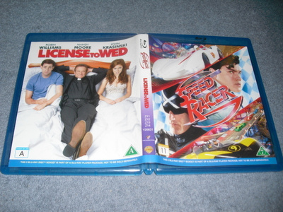LICENSE TO WED + SPEED RACER (BD, tuplaboksi)***