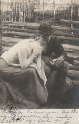 Postikortti, TAIDEKORTTI, v 1908