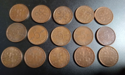 15 x 5p 1970-l