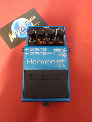 BOSS HARMONIST PS-6 PEDAALI