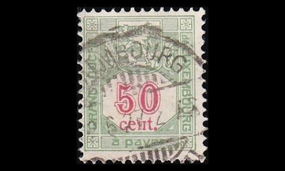 Luxemburg P-16A o Porto 50 C (12½) (1922)