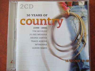 50 YEARS OF COUNTRY 1990 - 2000 (2 x CD)   