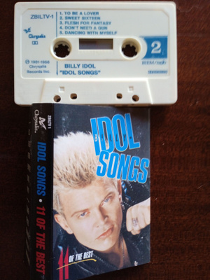 C- KASETTI: BILLY IDOL : SONGS  11 OF THE BEST