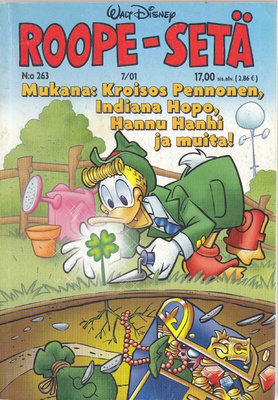 Roope-Setä N:o 263 (7/01) Indiana Hopo: Pallojen arvoitus