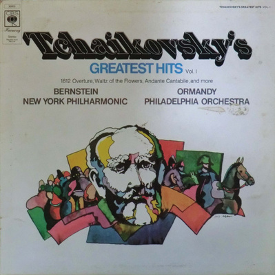 Bernstein – Ormandy - Tchaikovsky's Greatest Hits (Vol.1) LP