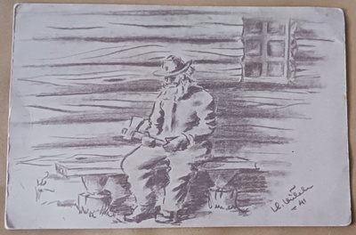 Heikki Viitala: Karjalaisukko penkillä, Kenttäpostia 1943