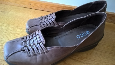 Ruskeat nahkaiset Ecco light Casual shoes - koko 38