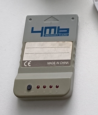 PS1 muistikortti 4MB