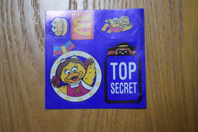 tarra Mcdonalds top secret