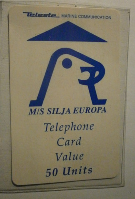 Puhelinkortti m/s Silja Europa, Teleste Marine Communication
