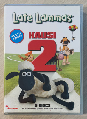 Nick Park: LATE LAMMAS: Kausi 2 (5DVD) animaatiokomedia