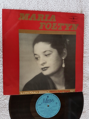 MARIA FOLTYN Famous Polish Singers Vol 1 LP