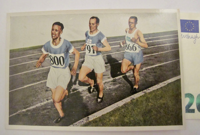 VANHA Keräilykuva Tupakkakortti Paavo Nurmi 1928 Olympia