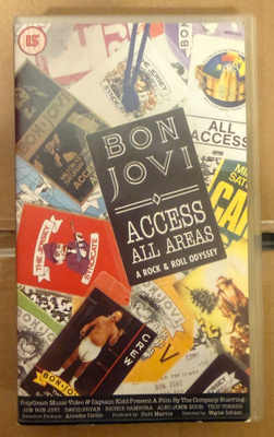 BON JOVI: ACCESS ALL AREAS (VHS)