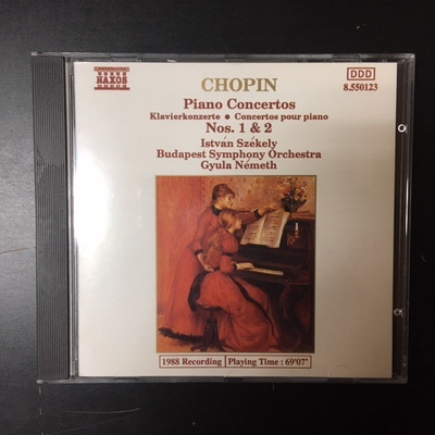 Istvan Szekely - Chopin: Piano Concertos Nos.1 & 2 CD