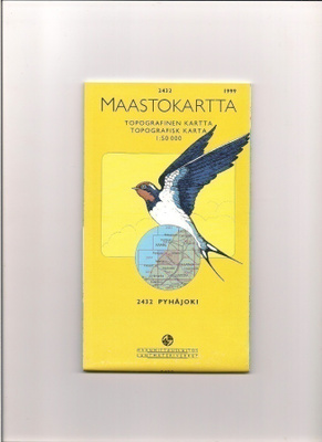 Maastokartta 1:50 000 Pyhäjoki