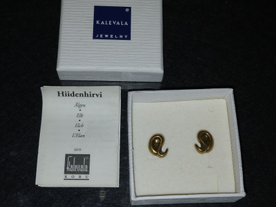 Kalevala Koru Hiidenhirvi korvakorut