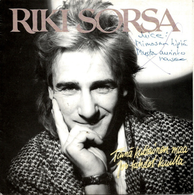 RIKI SORSA: Tämä Kultainen Maa / Jos Tahdot Kuull  7" kannet