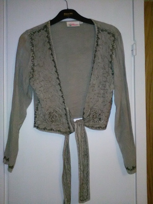 MODTEX FASHION khakinvihreä bolero jakku koko S / M