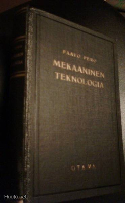 Paavo Pero: Mekaaninen teknologia (6.p.1946) Sis.postikulut