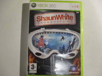 XBOX 360 SHAUN WHITE SNOWBOARDING