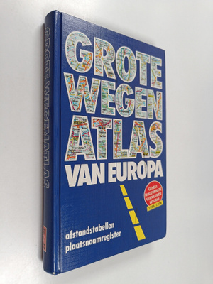 TextCase : Grote wegenatlas van Europa 1995/1996