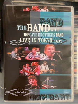 THE BAND with THE CATE BROTHERS BAND -Live In Tokyo 1983 dvd