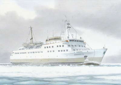 LAIVAKORTTI - M/S SKANDIA