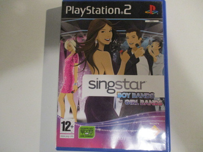 PS2 SINGSTAR BOYBANDS VS GIRLBANDS
