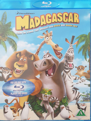 MADAGASCAR 1 BLU-RAY SUOMIPUHE