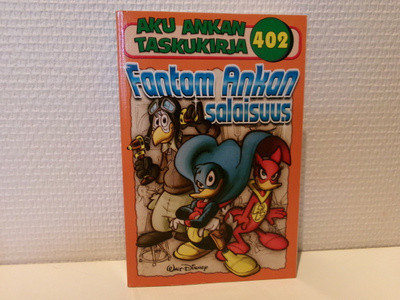 Aku Ankan taskukirja 402 Fantom Ankan salaisuus