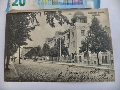 VANHA Postikortti Lahti 1927